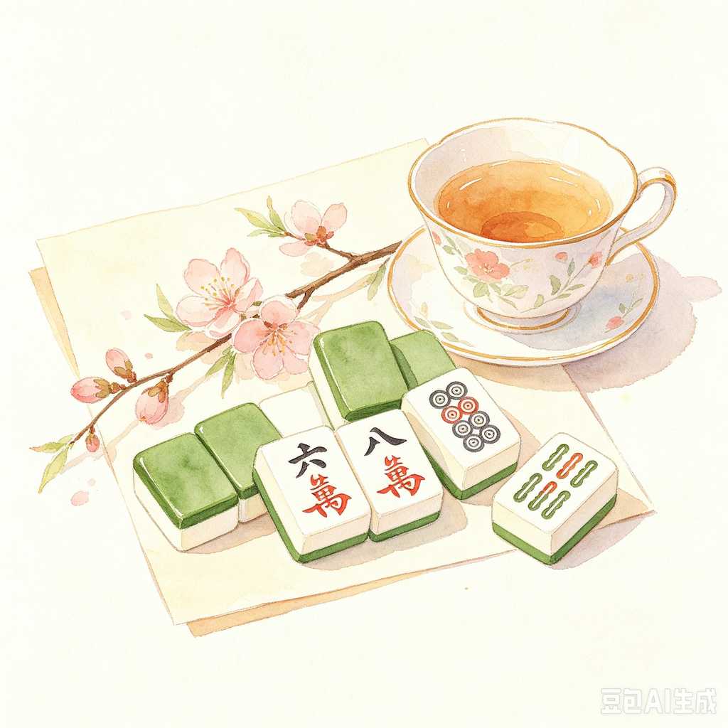hotel entertainment mahjong set